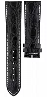 Paski i części Pasek Skórzany Polpora Czarny XL 22mm Globtroter, Kościuszko II, Aqua Duo, Kościuszko, Polon, Aqua V POLP-PASEK-22-XL-B-CZ