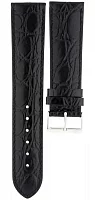Paski i części Pasek Skórzany Polpora Czarny XL 22mm Globtroter, Kościuszko II, Aqua Duo, Kościuszko, Polon, Aqua V POLP-PASEK-22-XL-CZ-B