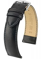 Paski i części Pasek Skórzany Hirsch Merino L Czarny 01206050