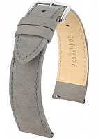 Paski i części Pasek Skórzany Hirsch Osiris Nubuck L Szary 03433030