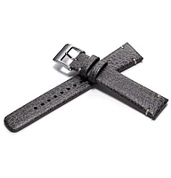 Paski i części Pasek Skórzany King Seiko Szary 19mm XSL00119J