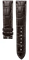 Paski i części Pasek Skórzany Longines Aligator Brązowy 21mm Master Collection L682109818