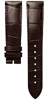 Paski i części Pasek Skórzany Longines Aligator Brązowy XL 20mm Conquest Heritage L682173420