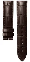 Paski i części Pasek Skórzany Longines Aligator Brązowy XL 21mm Flagship 40 L682166711