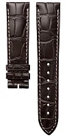 Paski i części Pasek Skórzany Longines Aligator Brązowy XS 21mm Master Collection L682110301