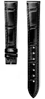 Paski i części Pasek Skórzany Longines Aligator Czarny 15mm DolceVita Lady 20.5 L682162709