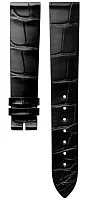 Paski i części Pasek Skórzany Longines Aligator Czarny XL 16mm La Grande Classique Lady 29 L682167145