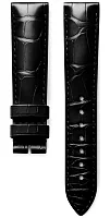 Paski i części Pasek Skórzany Longines Aligator Czarny XL 19mm Conquest Heritage L682169527