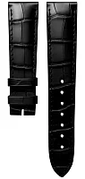 Paski i części Pasek Skórzany Longines Aligator Czarny XL 20mm Conquest Heritage L682173166
