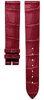 Paski i części Pasek Skórzany Longines Aligator Czerwony 16mm La Grande Classique Lady 29 L682167131
