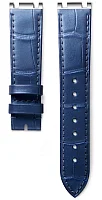 Paski i części Pasek Skórzany Longines Aligator Granatowy 18mm PrimaLuna L682172958