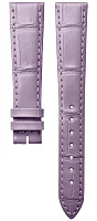 Paski i części Pasek Skórzany Longines Aligator Fioletowy 17mm DolceVita Lady 23 L682165552