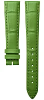 Paski i części Pasek Skórzany Longines Aligator Zielony 17mm DolceVita Lady 23 L682165555