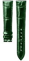 Paski i części Pasek Skórzany Longines Aligator Zielony XS 17mm DolceVita Lady 23 L682166967
