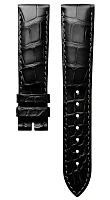 Paski i części Pasek Skórzany Longines Czarny 19mm Flagship Heritage L682119979