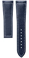 Paski i części Pasek Skórzany Longines Granatowy XS 22mm Spirit Zulu Time 42 L682165927