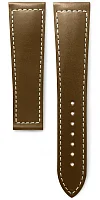Paski i części Pasek Skórzany Longines Jasnobrązowy XL 21mm Spirit Zulu Time 39 L682169439