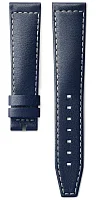 Paski i części Pasek Skórzany Longines Niebieski XL 19mm Spirit 40 L682166443