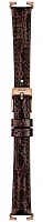 Paski i części Pasek Skórzany Tissot Brązowy 12mm Porto T600046132