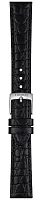 Paski i części Pasek Skórzany Tissot Aligator Czarny 16mm Everytime T600049223