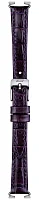 Paski i części Pasek Skórzany Tissot Fioletowy 12mm Porto T600046148