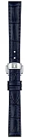 Paski i części Pasek Skórzany Tissot Aligator Granatowy 14mm Le Locle Lady z Zapięciem Motylkowym T600049328