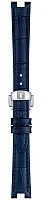 Paski i części Pasek Skórzany Tissot Aligator Niebieski 14mm Bellissima z Zapięciem Motylkowym T600047888