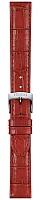 Paski i części Pasek Skórzany Tissot Aligator Czerwony 15mm Carson T600045624