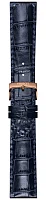 Paski i części Pasek Skórzany Tissot Aligator Niebieski 22mm Chrono XL T600048979