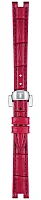 Paski i części Pasek Skórzany Tissot Aligator Bordowy 12mm Bellissima T600048446