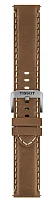 Paski i części Pasek Skórzany Tissot Beżowy 22mm Chrono L T600052172