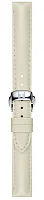 Paski i części Pasek Skórzany Tissot Biały 15mm T-My Lady z Zapięciem Motylkowym T600046064