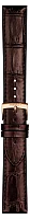 Paski i części Pasek Skórzany Tissot Brązowy 20mm Carson T600043014