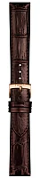 Paski i części Pasek Skórzany Tissot Brązowy 20mm Classic Dream T600043014