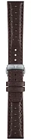 Paski i części Pasek Skórzany Tissot Brązowy 20mm PRS 516 z Zapięciem Motylkowym T600046559