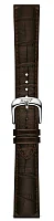 Paski i części Pasek Skórzany Tissot Brązowy 20mm Visodate T600051840