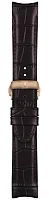 Paski i części Pasek Skórzany Tissot Brązowy 21mm Chemin des Tourelles z Zapięciem Motylkowym T600050075