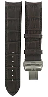 Paski i części Pasek Skórzany Tissot Brązowy XS 22mm Couturier z Zapięciem Motylkowym T600028567