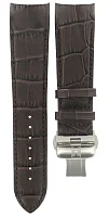 Paski i części Pasek Skórzany Tissot Brązowy XS 23mm Couturier z Zapięciem Motylkowym T600028584