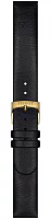 Paski i części Pasek Skórzany Tissot Czarny 16mm Heritage Memphis T604045960