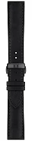 Paski i części Pasek Skórzany Tissot Czarny 20mm Chemin des Tourelles 39 z Zapięciem Motylkowym T600049593
