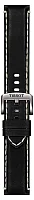 Paski i części Pasek Skórzany Tissot Czarny 22mm Supersport T600044982