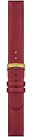 Paski i części Pasek Skórzany Tissot Czerwony 16mm Heritage Memphis T604045961