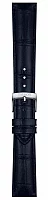 Paski i części Pasek Skórzany Tissot Niebieski 18mm T852051029