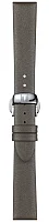 Paski i części Pasek Skórzany Tissot Szary 16mm z Zapięciem Motylkowym Glendora T600045322