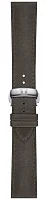 Paski i części Pasek Skórzany Tissot Zielony 22mm Chemin des Tourelles z Zapięciem Motylkowym T600048720