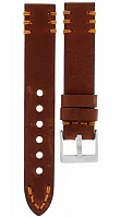 Paski i części Pasek Skórzany Vintage Brązowy 18mm PASEK-VINTAGE-18-BRAZ-MD