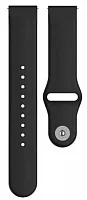 Paski i części Pasek Vector Smart Gumowy Czarny 20mm VCTR-20-S3BK