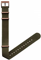 Paski i części Pasek Sternglas Forestgreen Bronze Zielony Materiałowy NATO 20mm S03-FI05