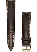 Paski i części Pasek Sternglas Skórzany Bridle 20mm Ciemnobrązowy S03-BR01